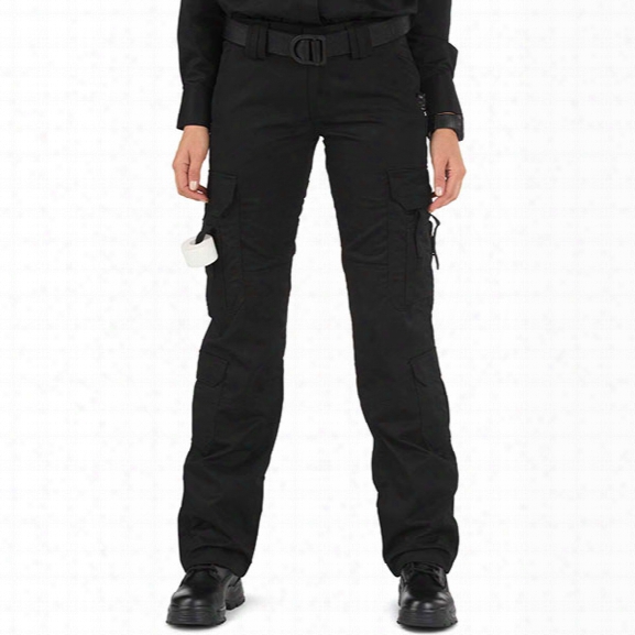 5.11 Tactical Womens Ems Pant, Black, 10 Long - Black - Female - Excluded