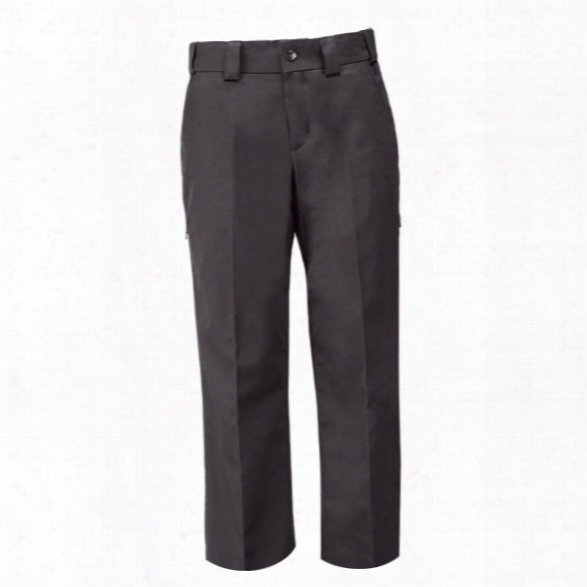 5.11 Tactical Womens Pdu Class A Twill Pants, Black, 10, Unhemmed - Black - Female - Excluded