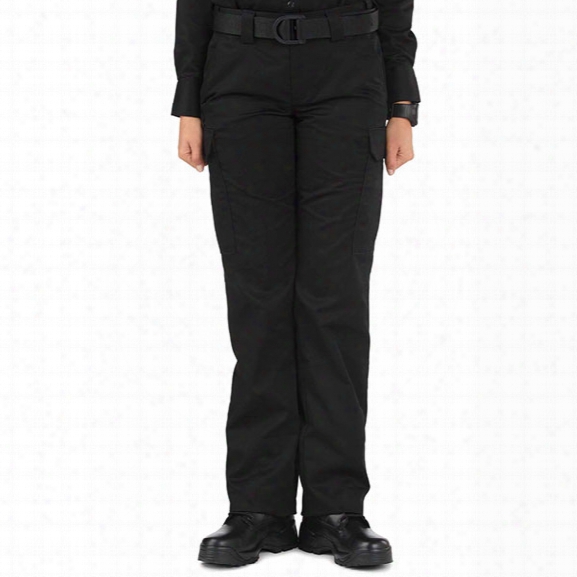 5.11 Tactical Womens Pdu Class B Twill Cargo Pants, Black, 10, Unhemmed - Black - Female - Excluded