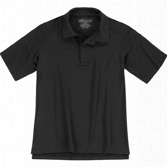 5.11 Tactical Womens Performance Ss Polo, Black, Lg - Black - Female - Excluded