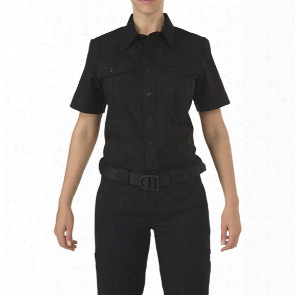 5.11 Tactical Women's Stryke Class-a Pdu Short Sleeve Shirt, Black, Large Tall - Black - Female - Excluded