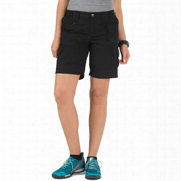 5.11 Tactical Womens Taclite Shorts, Black, 10 - Black - Female - Excluded