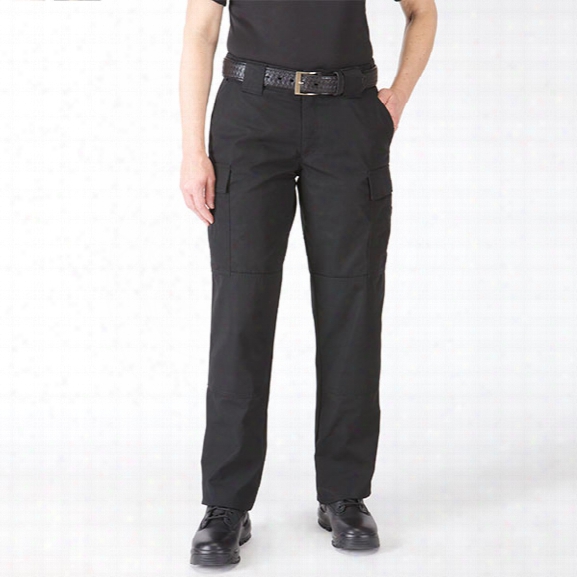 5.11 Tactical Womens Tdu Pants, Black, 10 Long - Black - Female - Excluded