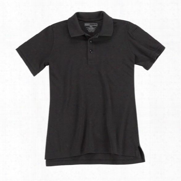 5.11 Tactical Womens Utility Polo, Black, Lg - Black - Male - Excluded