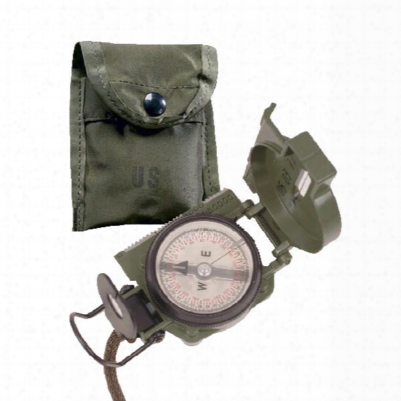 5ive Star Gear Cammenga Gi Lensatic Compass With Pouch - Od Green - Green - Male - Included