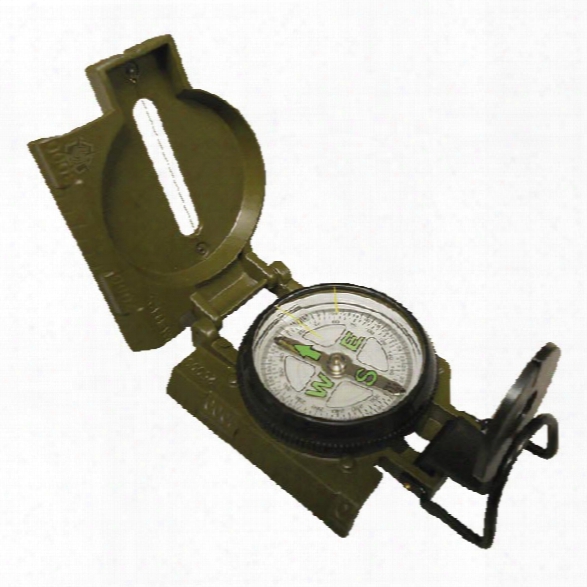 5ive Star Gear Gi Spec Lensatic Marching Compass - Od Rgeen - Green - Unisex - Included