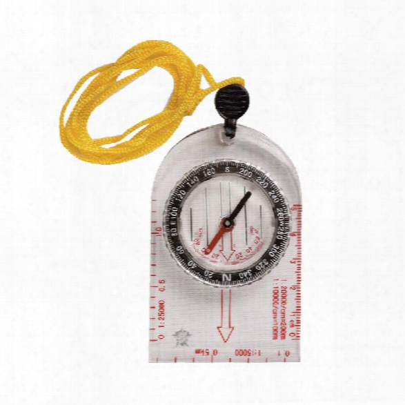 5ive Star Gear Map Compass - Clear - Unisex - Included