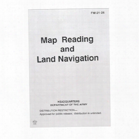 5ive Star Gear Map Reading & Land Navigation Manual - Male - Included