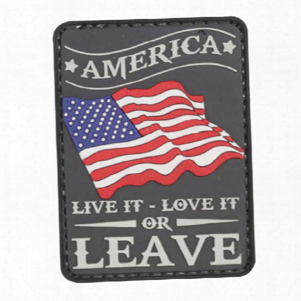 5ive Star Gear Morale Patch - America - Live It - Love It - Leave - Male - Included