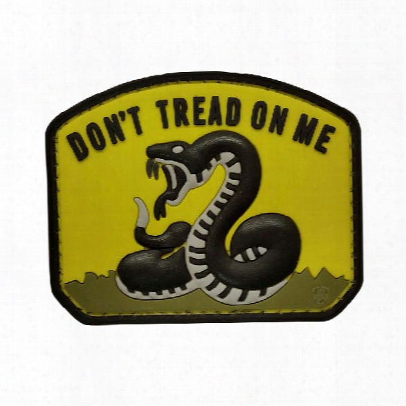 5ive Star Gear Morale Patch - Don't Tread On Me - Yellow - Yellow - Male - Included