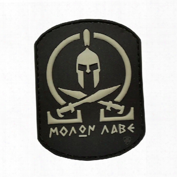 5ive Star Gear Morale Patch - Molon Labe - Black - Black - Male - Included