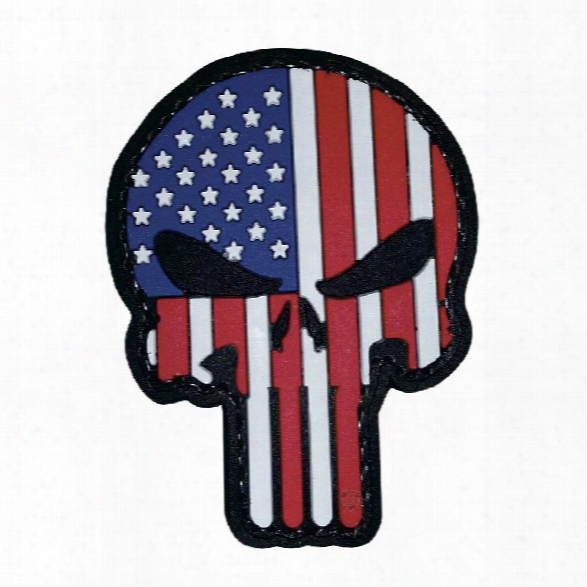 5ive Star Gear Morale Patch - Patriotic Punisher - Male - Included