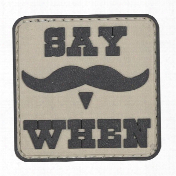 5ive Star Gear Morale Patch - Say When - Male - Included