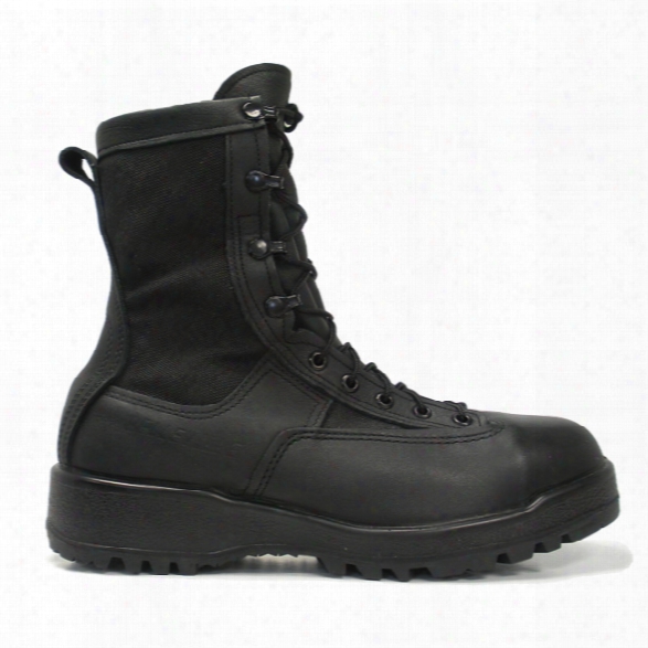 Belleville Waterproof 8" Duty Boot, Black, 10.5n - Black - Male - Included