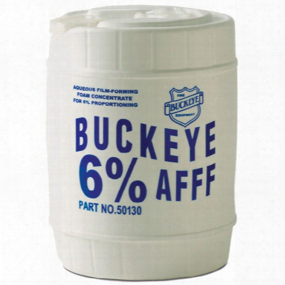 Buckeye Foam Firefighting Foam, Class B Synthetic, Afff, 5-gallon Pail, 6% Synthetic - Marine - Male - Excluded