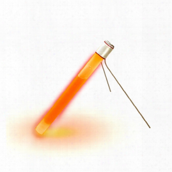 Cyalume (12/bx) Nexflare Snaplight 8" Lightstick Flare Alternative, Ultra High-intensity Orange W/ Stand - Orange - Male - Included