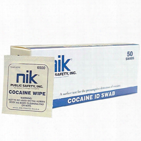 Forensics Source (50/box) Cocaine Id Swabs - Unisex - Included