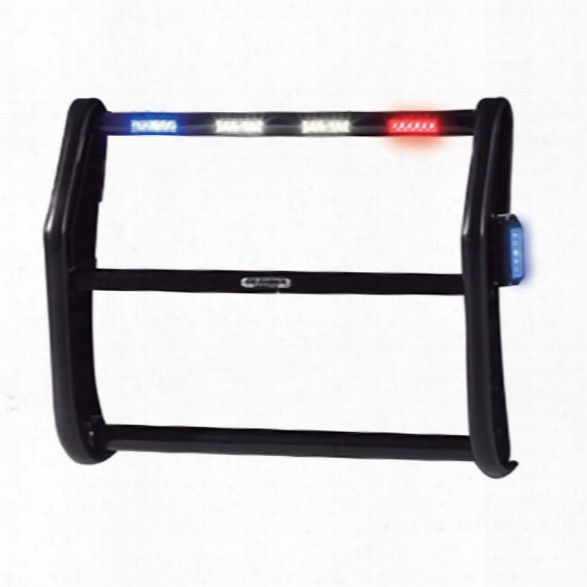 Go Rhino! Lr Series Push Bumper, 2-light (code 3 Trx6) For 2012-2015 Ford Interceptor Sedan - Male - Included