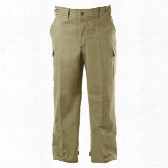 Pgi Fireline Double Duty Bdu Pant, Advance, 7 Oz, Tan, 2x, Regular - Green - Male - Included