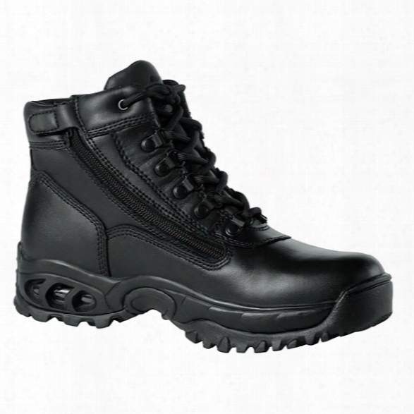 Ridge Outdoors Air-tac 6" Sidezip Waterproof Boot, Black, 10.5m - Black - Male - Included