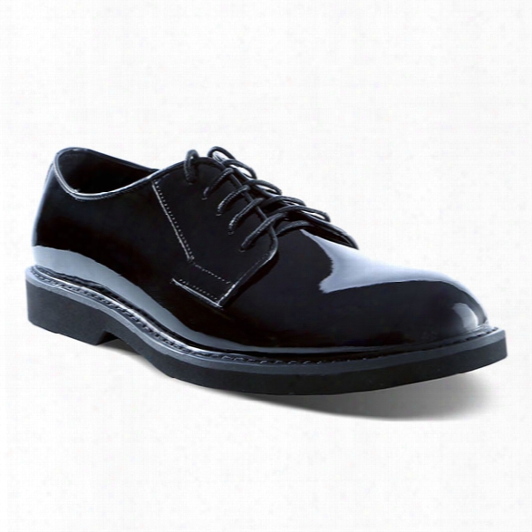 Ridge Outdoors Oxford Lite High Gloss Shoe, Black, 10.5r - Black - Male - Included