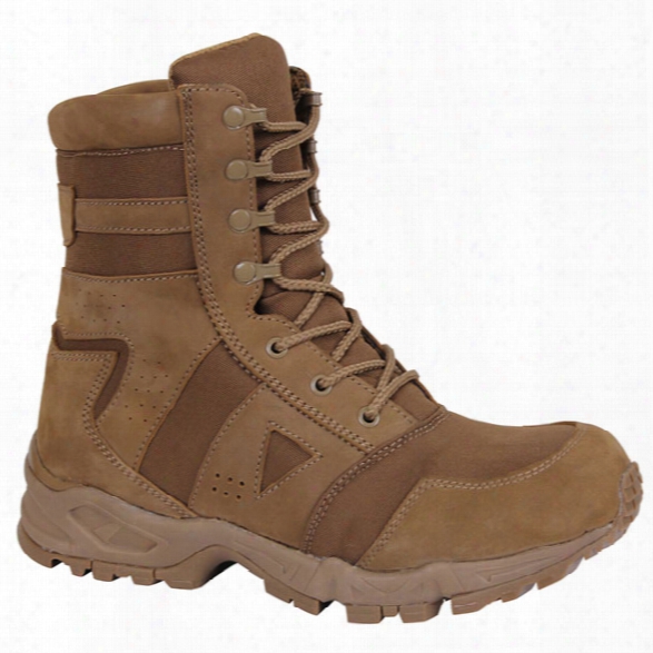 Rothco Ar 670-1 Forced Entry Tactical Boot, Coyote Brown, 10 - Brown - Male - Included