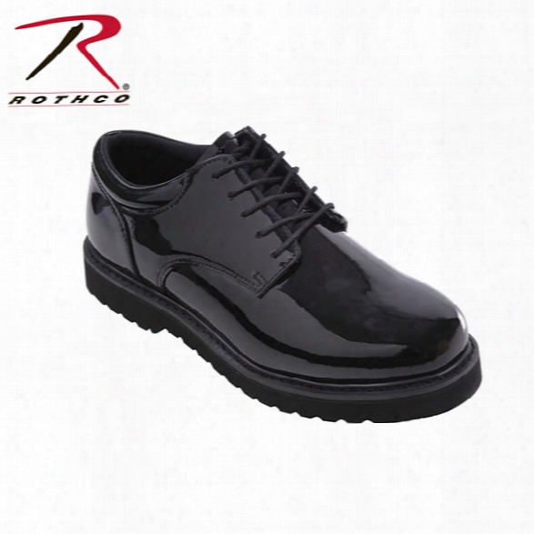 Rothco Uniform Oxford Work Shoe, Black, 10.5 M - Black - Male - Included