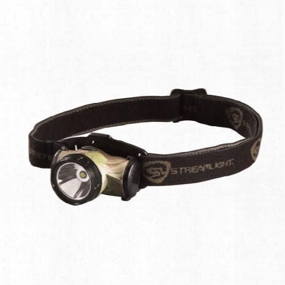 Streamlight Enduro Headlamp W/alkaline Batteries, Camo - Camouflage - Male - Included