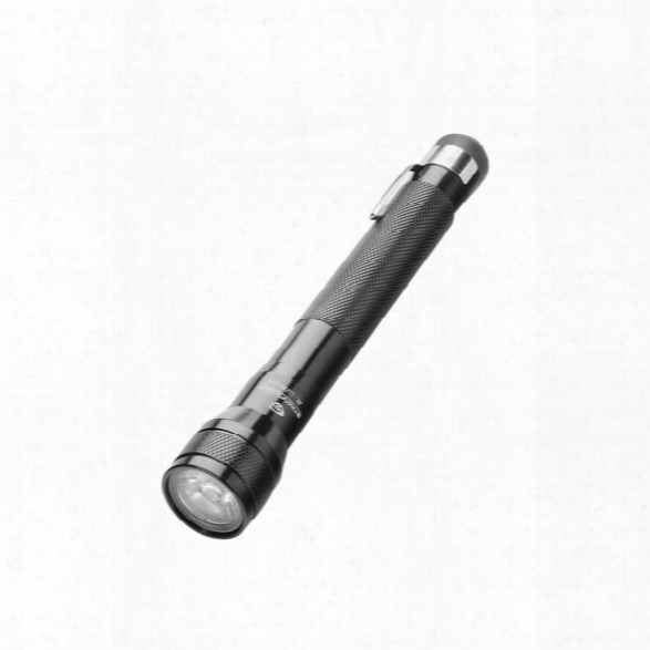 Streamlight Jr. Luxeon Led Flashlight W/ Holster & Alkaline Batteries, Black - Black - Male - Included