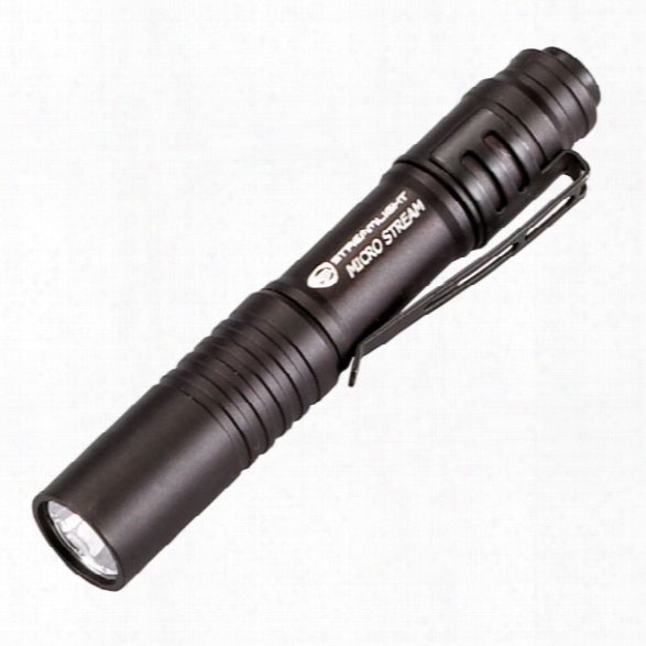 Streamlight Microstream Flashlight, Black - Black - Male - Included