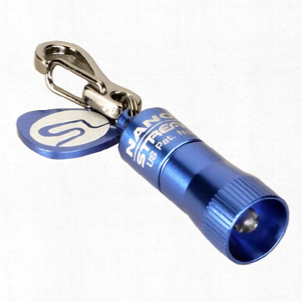 Streamlight Nano Light, Blue With C.o.p.s. (concerns Of Police Survivors) - Blue - Male - Included