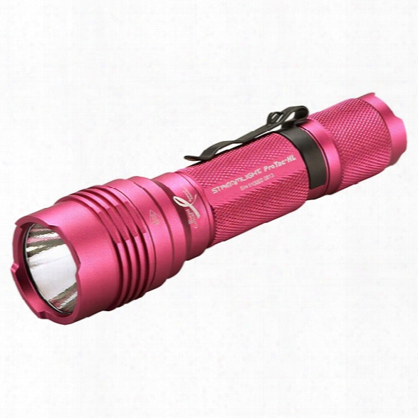 Streamlight Protac Hl, 600 Lumens, High/low/strobe, Pink - Pink - Male - Included