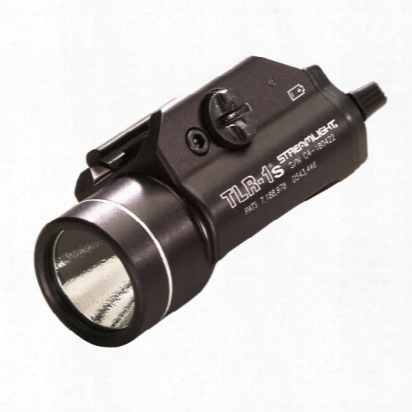 Streamlight Tlr-1s Led Weapon Light W/ Strobe & Batteries - Black - Male - Included