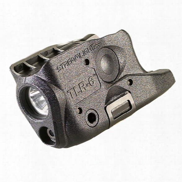 Streamlight Tlr-6 Gun-mounted Tactical Light W/ Integrated Red Aiming Laser, Combo Kit - Red - Male - Included