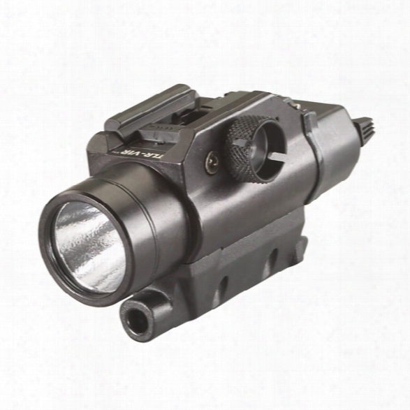 Streamlight Tlr-vir Visible Led With Ir Laser Sight, Includes Rail Locating Keys, Lithium Battery - White - Unisex - Included