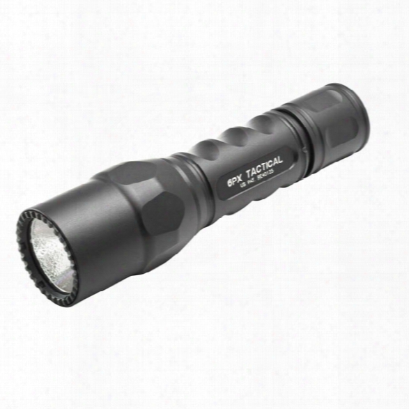 Surefire 6px Flashlight Tactical Led Black - Black - Male - Included