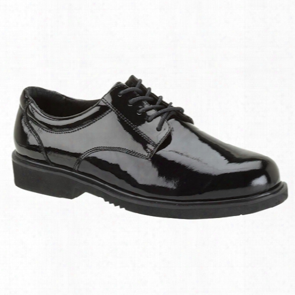 Thorogood Academy Poromeric Oxford Shoes, Black, 10.5, Medium - Black - Male - Included