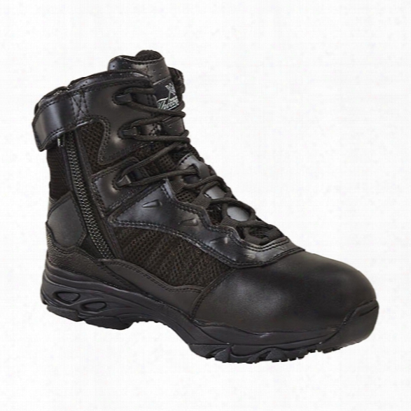 Thorogood Asr Tactical 6" Wp Side-zip Boot, 9.5 Medium - Black - Male - Included