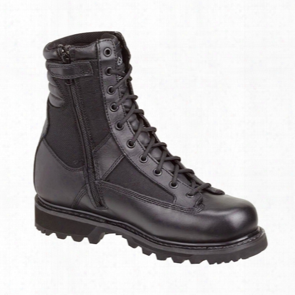 Thorogood Genflex2 8" Trooper Sidezip Wp Boot, Black, 10.5 Medium - Black - Male - Included