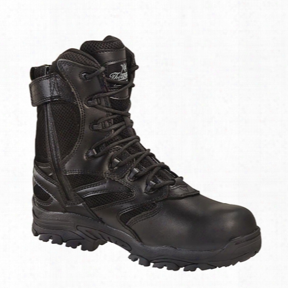 Thorogood The Deuce 8" Pr Wp Sz Safety Toe Boot, 12 Medium - Metallic - Male - Included
