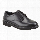 Thorogood Classic Leather Academy Oxford Dual Gender Shoe, Black, 10.5M - Black - male - Included