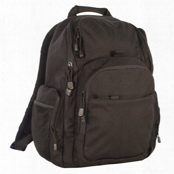 Tru-spec Stealth Backpack, Black - Black - Male - Included