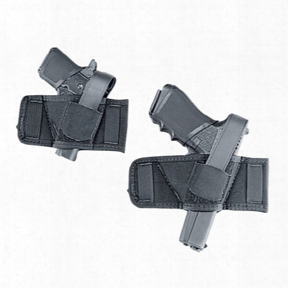 Uncle Mikes Side Bet Belt Slide Holster, Ambidextrous, Fits Most Autos & Revolvers - Male - Included