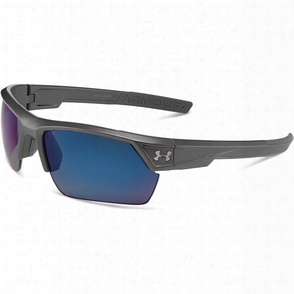 Under Armour Ua Igniter 2.0 Storm Ansi, Shiny Black Frame / Gray Polarized Lens - Black - Male - Excluded