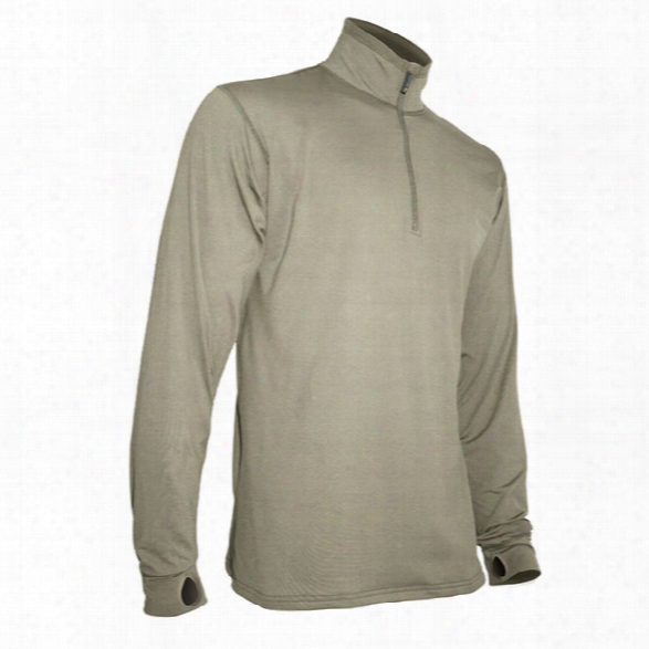 Xgo Phase 4 Fr Relaxed 1/4 Zip Ls Mock, Desert Sand, 2x-large - Tan - Male - Included