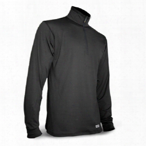 Xgo Phase 4 Tactical Ls 1/4 Zip Mock, Black, X-large - Black - Male - Included