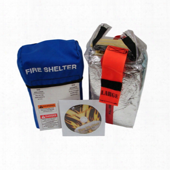 Anchor Industries New Generation Fire Shelter, Regular - Orange - Male - Included