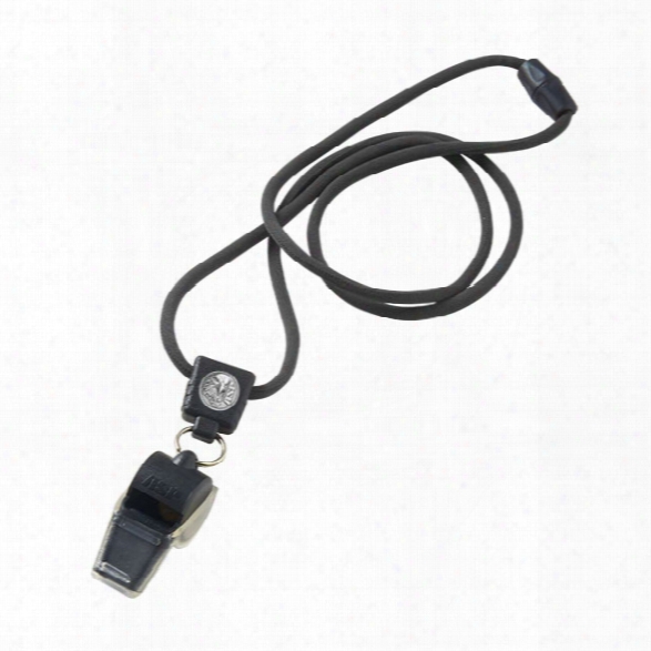 Asp Duty Whistle And Toothguard W/black Lanyard - Black - Unisex - Included