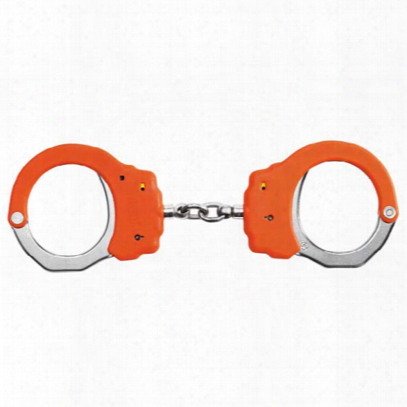 Asp Identifier Chain Handcuffs, Seel, Orange - Yellow - Unisex - Included