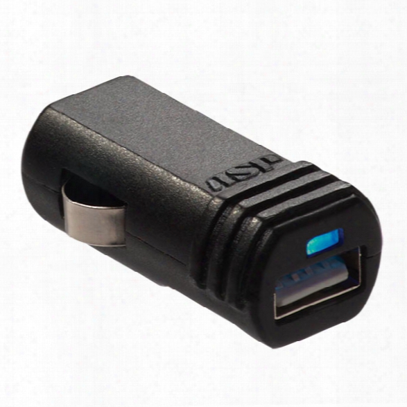 Asp Micro Usb Car Charger - Blue - Male - Included